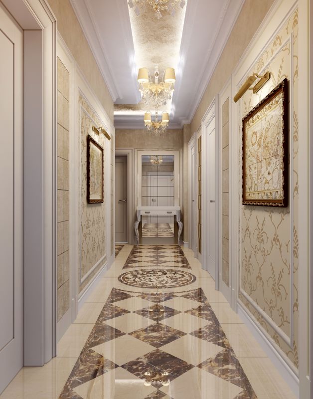 Hallway Wallpaper Installation in Roswell, GA