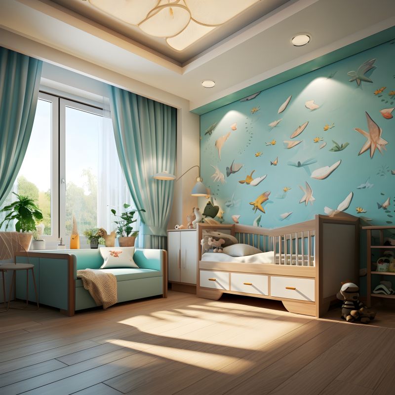 Nursery Wallpaper Installation in Alpharetta, GA