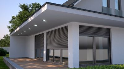 Outdoor Blind Installation